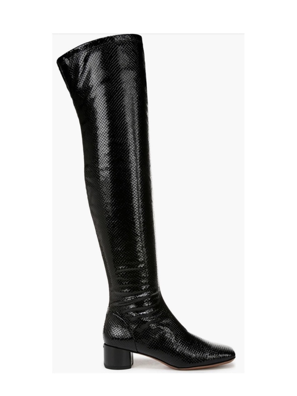 Franco Sarto Novara Snake Print Over The Knee Boots Size 6.5 NEW